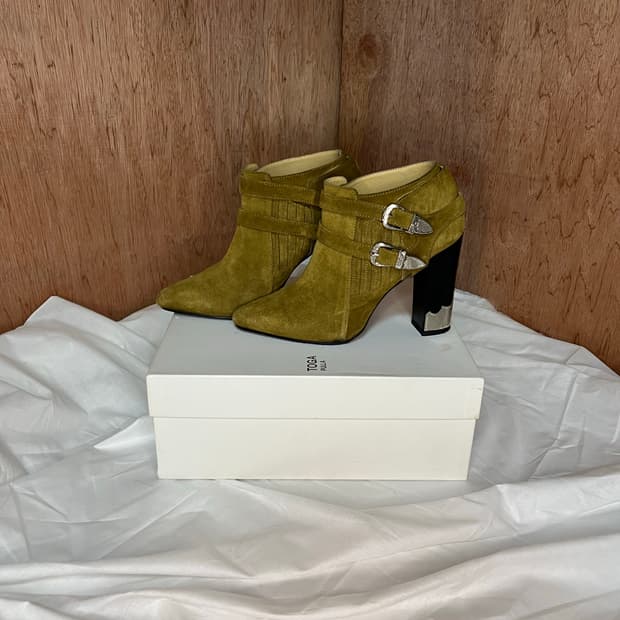 Toga Pulla Seude ankle boots