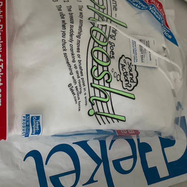 테켓 후드티 화이트 m