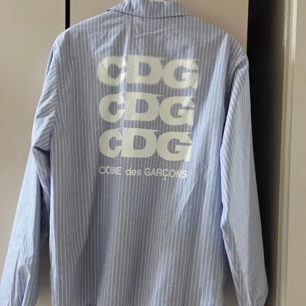 CDG 꼼데가르송 스트라이프 코치 자켓(지디 착용)
