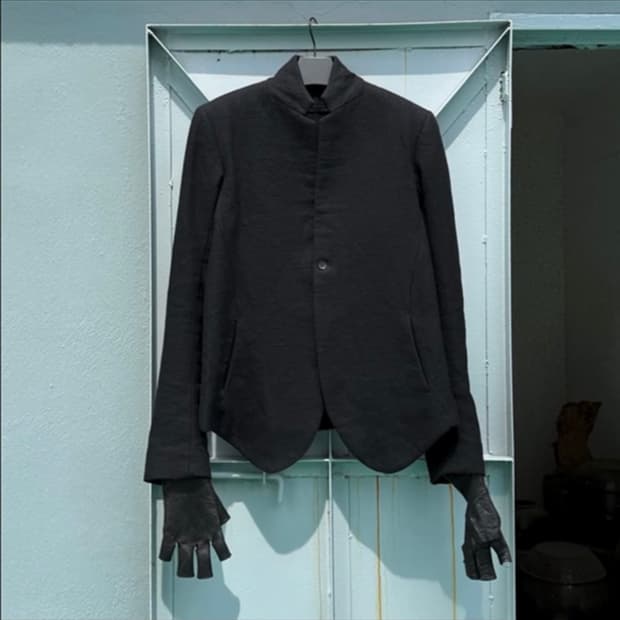 11 AW Obscur Leather Glove Jacket