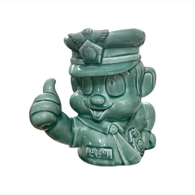 포돌이 도자 오브제