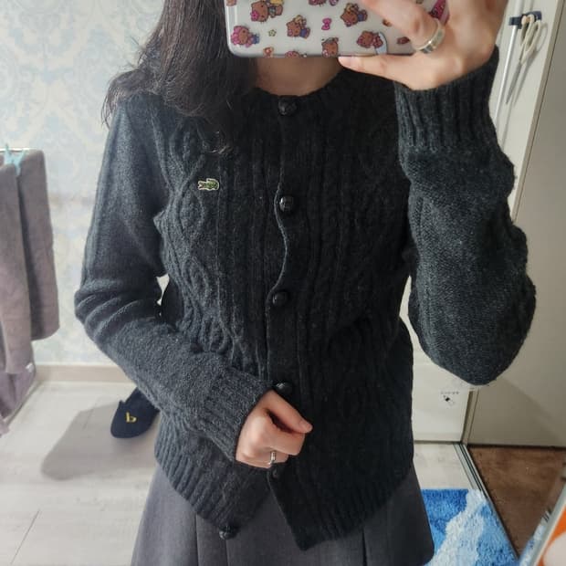 라코스테 가디건 36 size