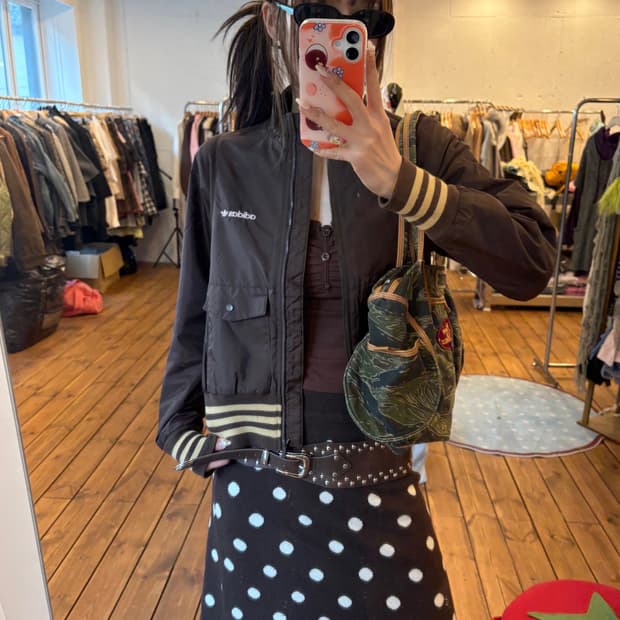 아디다스 초코 바나나 바람막이