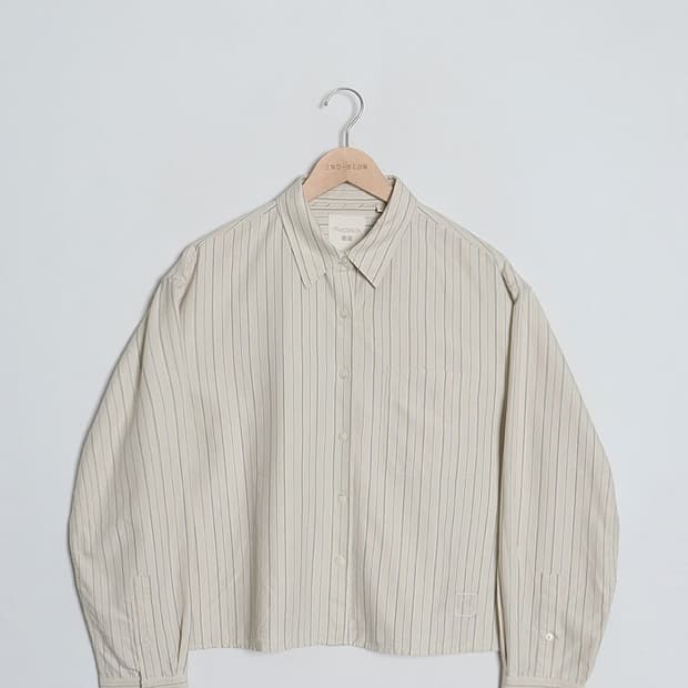 UQ x JW ANDERSON Stripe Croped Shirts