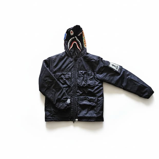 BAPE 베이프 샤크 패디드 자켓 M 미듐