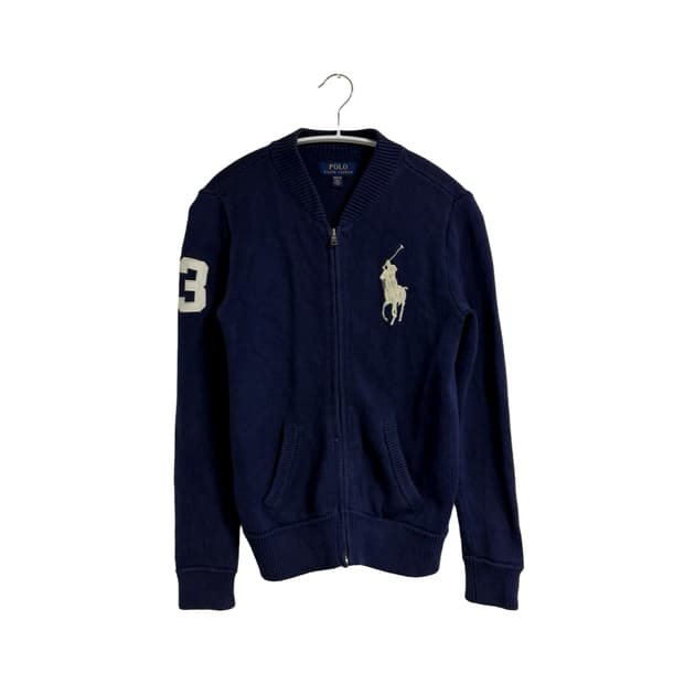 폴로 빅로고 넘버링 집업