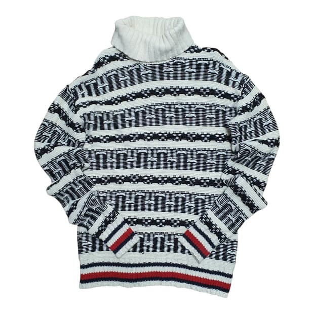 ✨ (바배) 타미 힐피거 넥워머 니트 