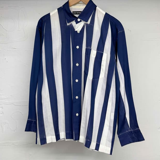 이세이미야케 맨 주름가공 셔츠