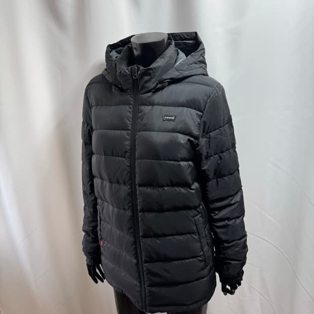 levi's 오리털 후드 경량 패딩