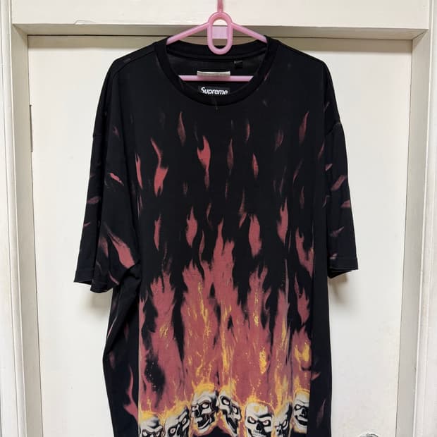 24ss 슈프림 x MM6 메종 마르지엘라 리퀴드 블루