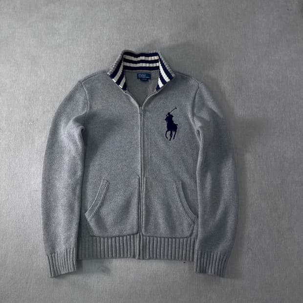 95 폴로랄프로렌 빅포니 니트 집업