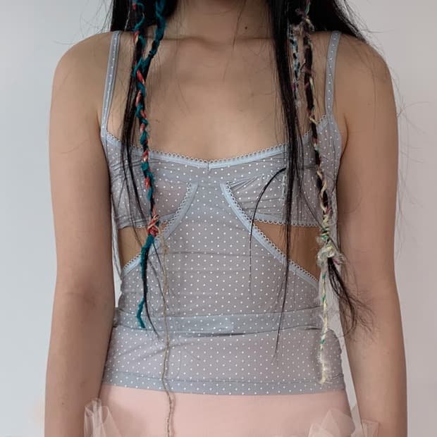 샵페어리 도트 슬리브