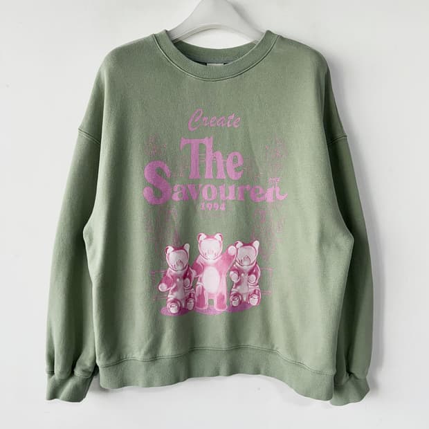 폼더스토어 그래픽 루즈핏 맨투맨