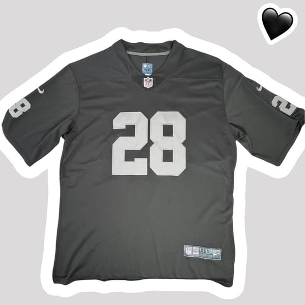 오버사이즈 나이키 NFL 레이더스 제이콥스 유니폼 져지