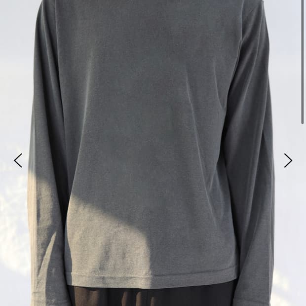 레스 Les 테일러드 롱 슬리브 차콜 1사이즈