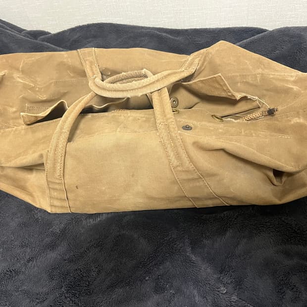 1940s ww2 canvas bag