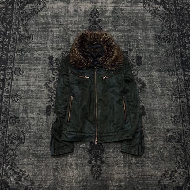 Tornado mart 00s archive dark blue fur j