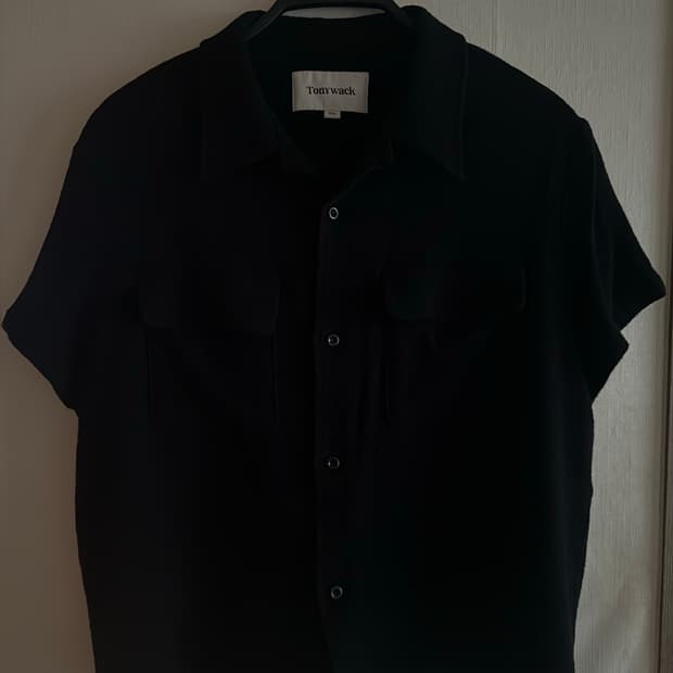 토니웩 24ss Linen Rayon Tweed Shirt