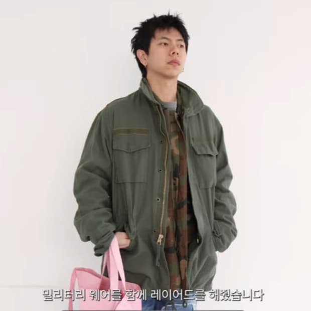 로스코 빈티지 M-65 필드자켓