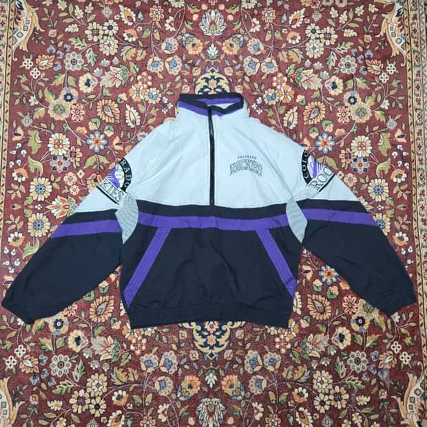 90s스타터 STARTER MLB 콜로라도 로키스 아노락 바람막이 (L)