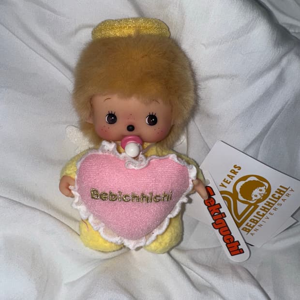 몬치치 20주년 한정판 해피엔젤 베비치치 인형