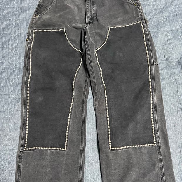 칼하트 더블니 페이머즈 커스텀 famoz