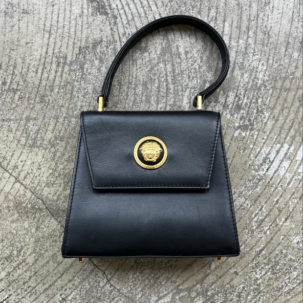90s Gianni Versace Medusa Mini Bag