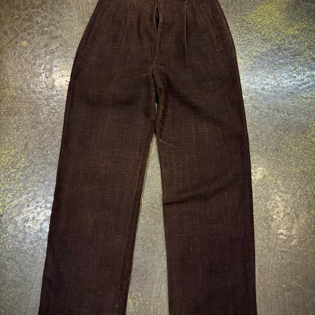 1999AW Issey Miyake One tuck pants