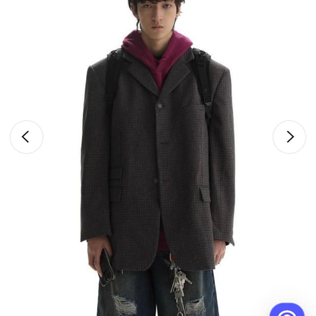 MASONPRINCE 하운드투스 3버튼 블레이저