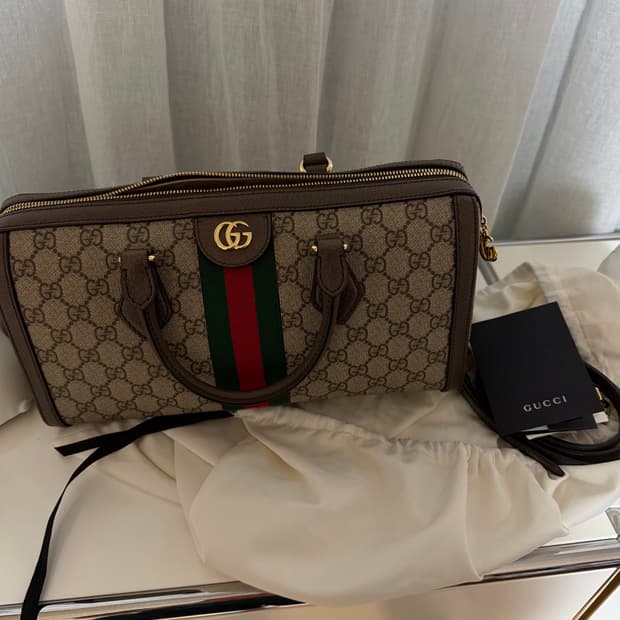 구찌 오피디아 gg 스몰 더플백