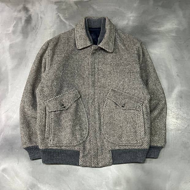  아쿠아스큐텀 카라 울 블루종 y14544