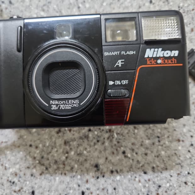 니콘 빈티지 필름 카메라 Tele•Touch (35/70mm 듀얼렌즈) 