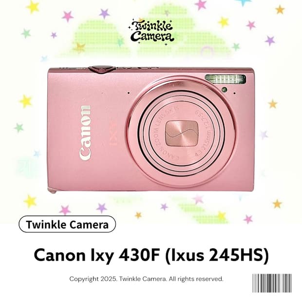 (인물💗) Canon ixy 캐논 익시 430F (익서스 245HS)