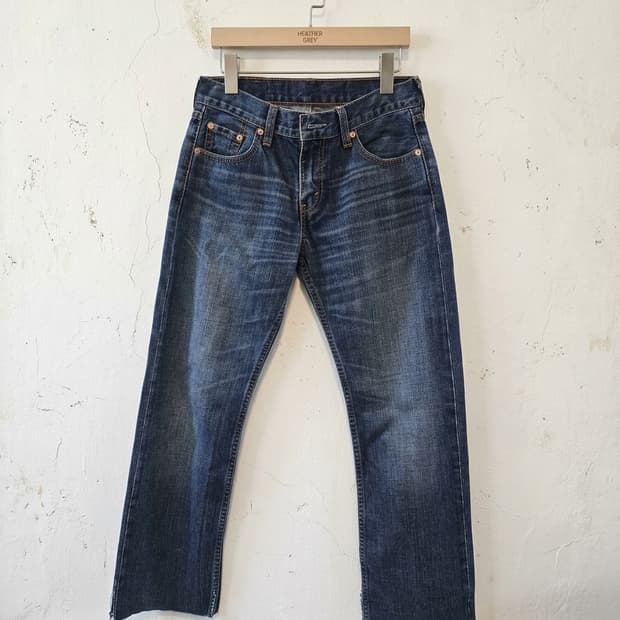 리바이스 523 청바지 W28