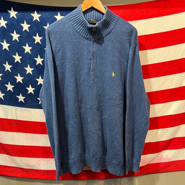 폴로 랄프로렌 니트 집업