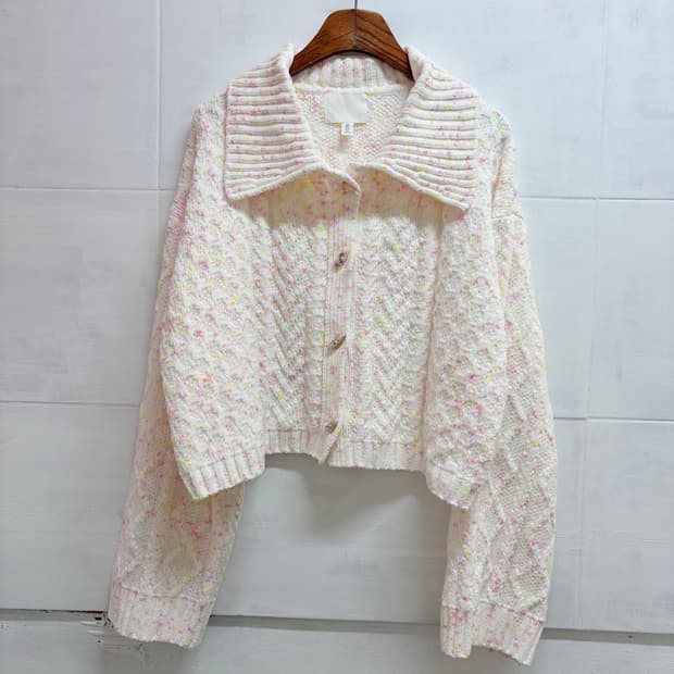 H&M 꽈배기 니트 가디건