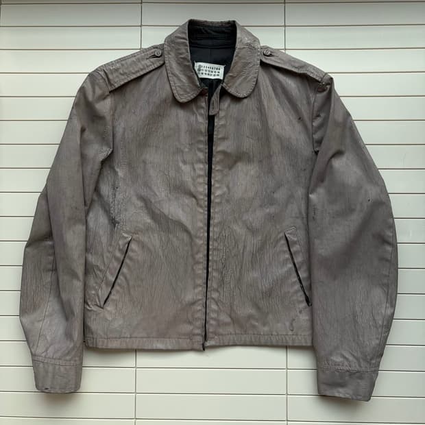 메종 마르지엘라 04ss 아티저널 페인팅 자켓