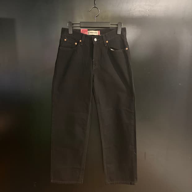 리바이스 550 블랙 데님팬츠