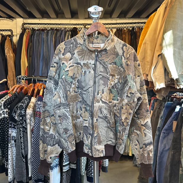 울리치 아웃도어웨어 리얼트리 카모 붐버 자켓