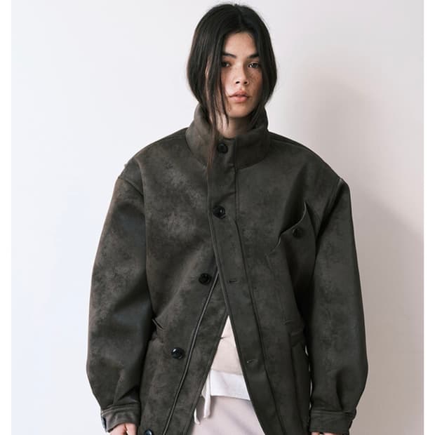 Morningearth 모닝어스 퍼코트 무스탕