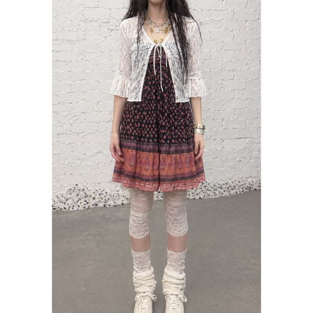 모리걸 원피스 + 가디건 코디 set🍓🌿