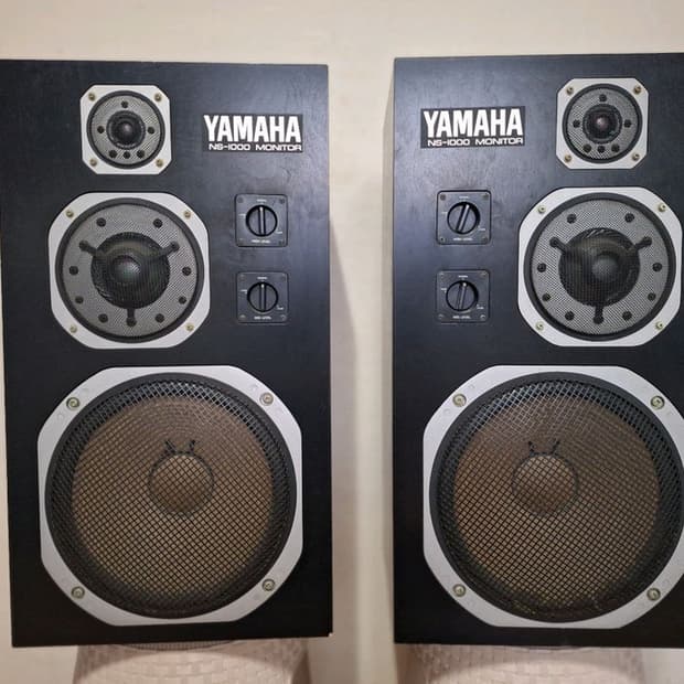 AS 1년/야마하 NS-1000M 베릴륨 스튜디오 대형 스피커 카페