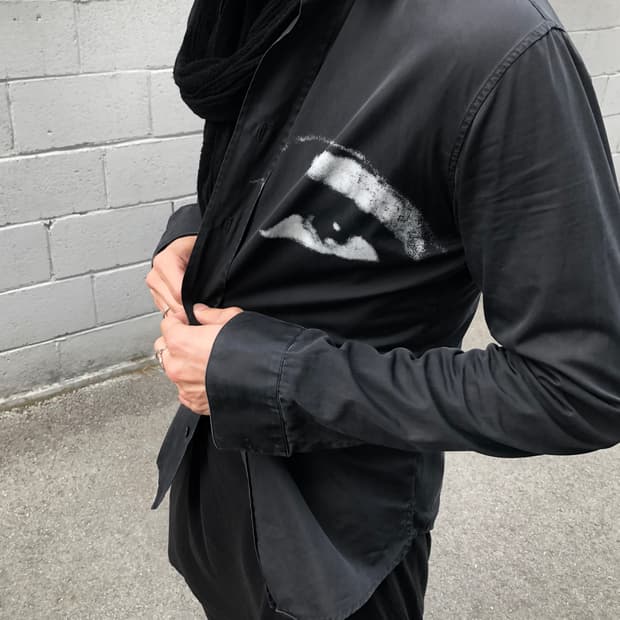 디올옴므 2004aw 에디슬리먼 퓨처 아이 셔츠