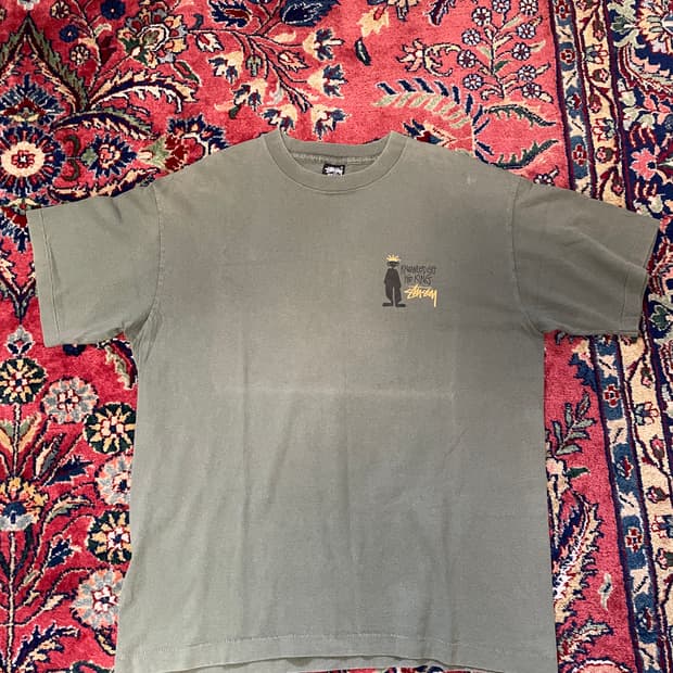 Early 90s Stussy Knowledge is King Shirt