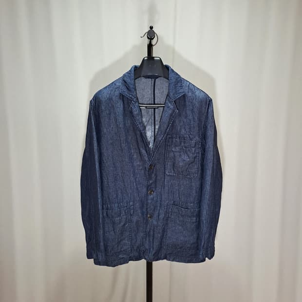 (택포) 시리즈 22ss 데님라이크 셋업 자켓 105 B442