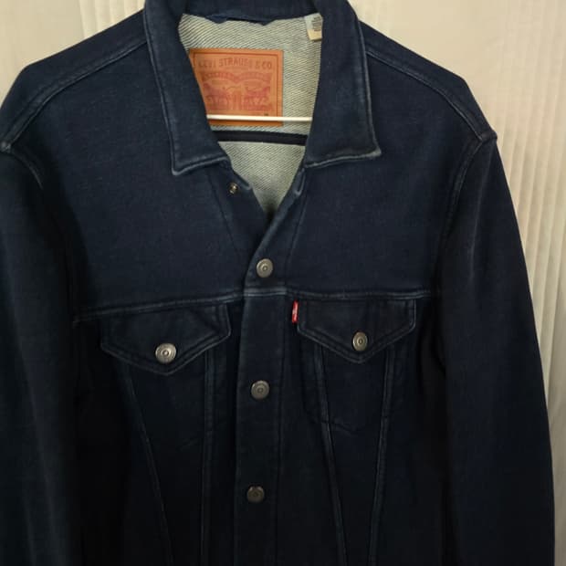 리바이스 청색자켓