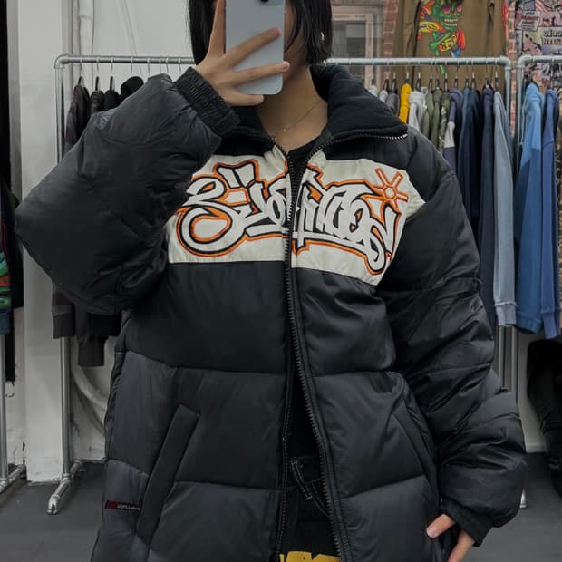 사우스폴 90s 올드스쿨 패딩 점퍼