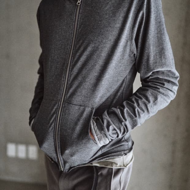 모노프리베 textured hoodie zip 2사이즈