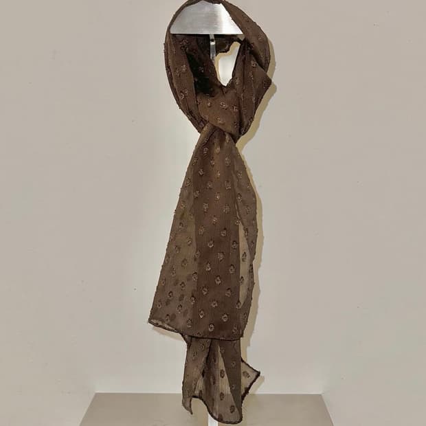 타틸 스카프 브라운