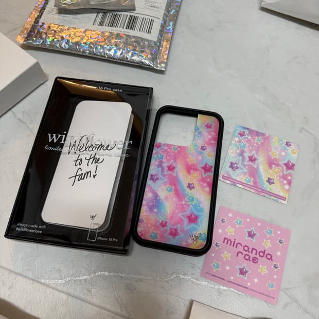 WildFlower case 16pro 